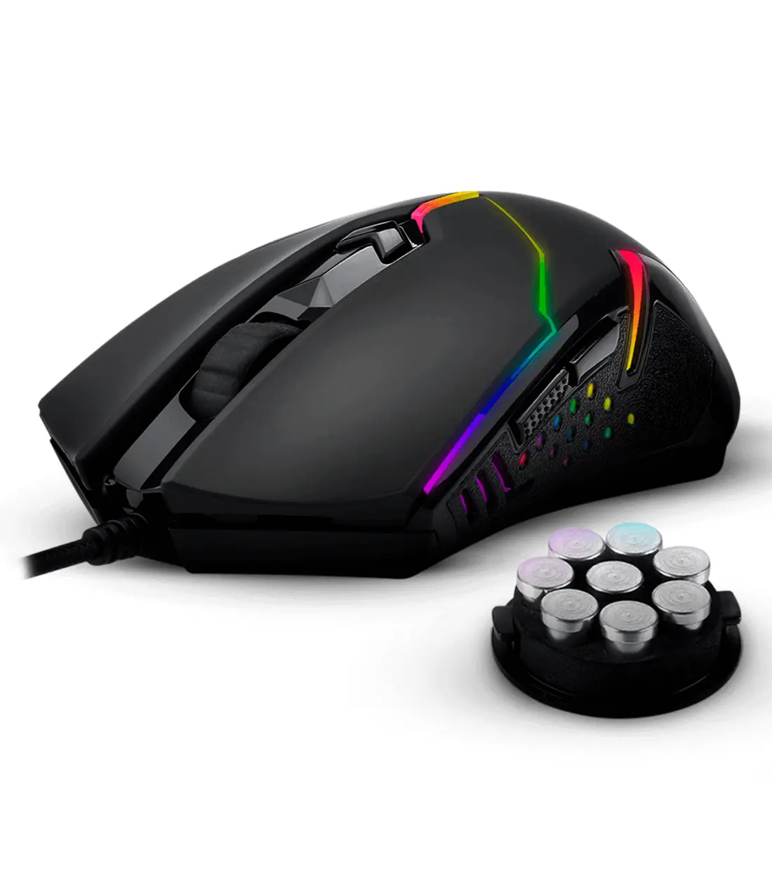 موس باسیم مخصوص بازی ردراگون مدل Centrophorus 2 M601 RGB
